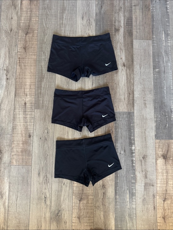 Nike Pants - Nike Black Women's Spandex with White Swoosh - Trio